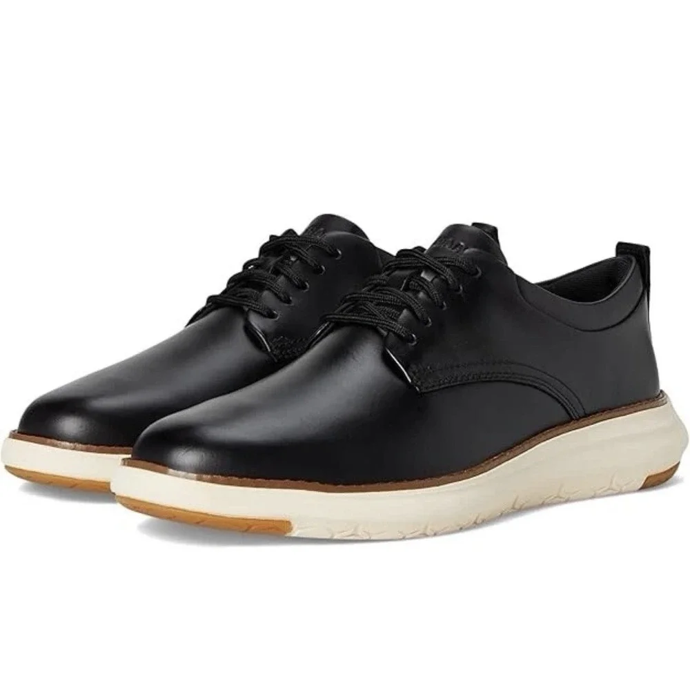 Cole Haan Men's Grand Remix Oxfords Shoes Black C40426 Size 13